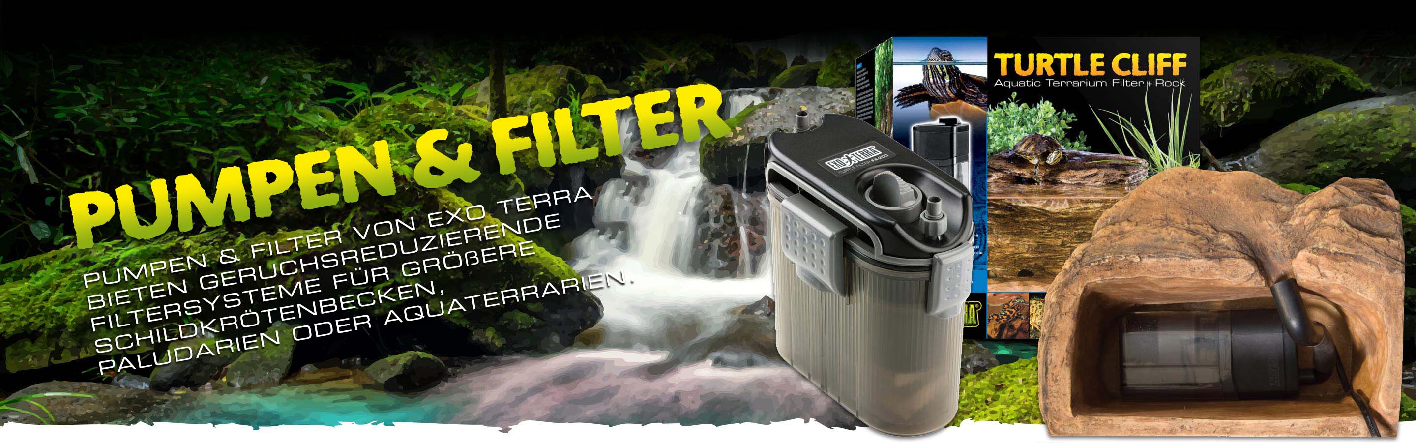 Pumps & Filters Header