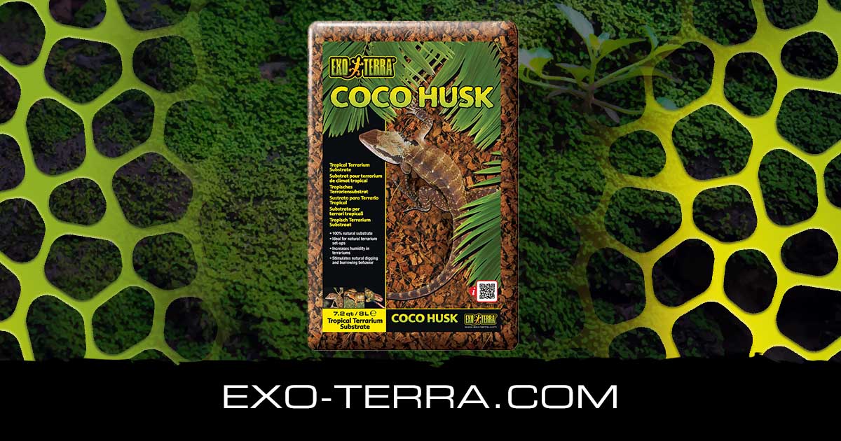 Exo Terra Coco Husk 8.8L - Coconut Fiber Bedding