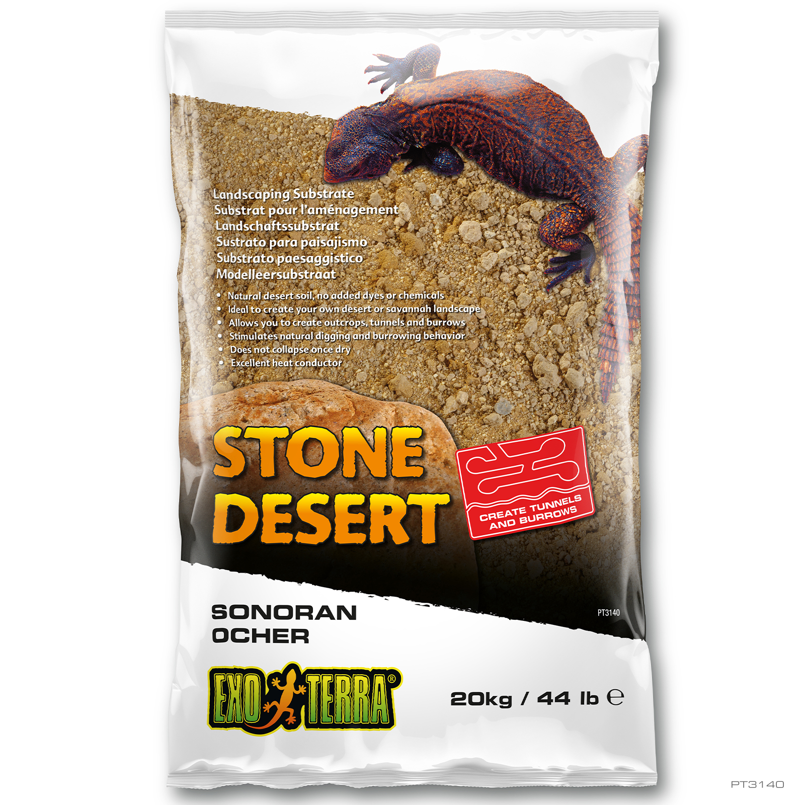 Stone Desert Sonoran Ocher 44 lb - 20 kg