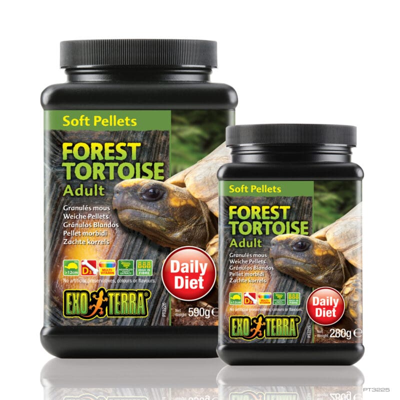 Soft Pellets Adult Forest Tortoise Food 9.8 oz - 280g