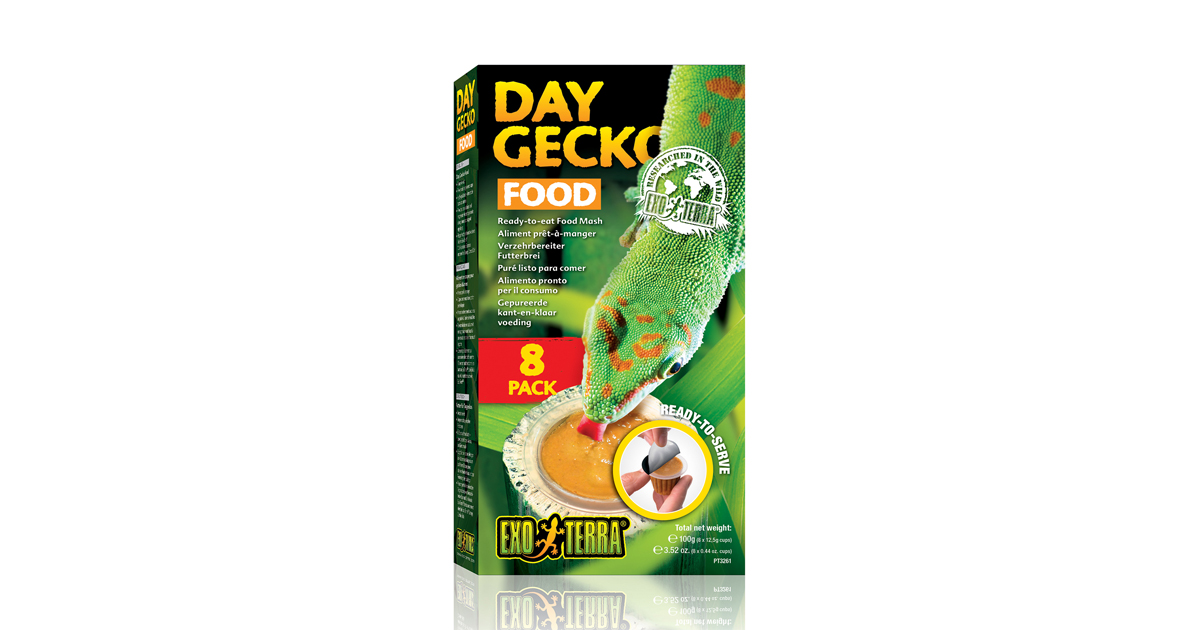 Exo terra 2025 day gecko food