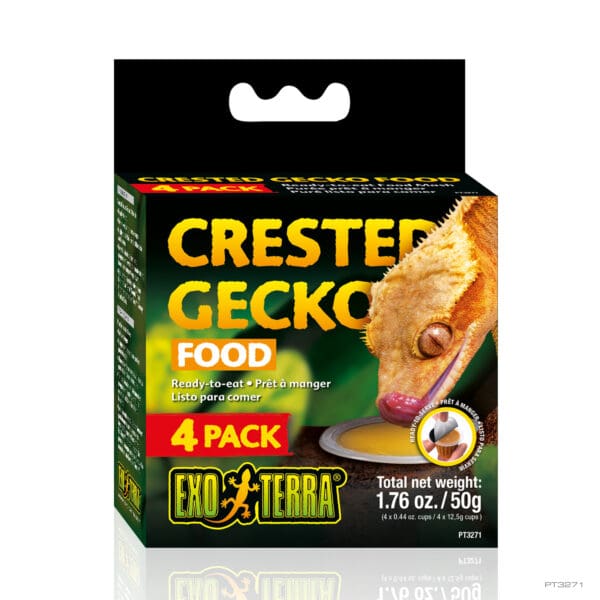 Crested Gecko Food 4-pack