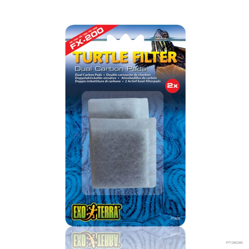 Turtle Filter Dual Carbon Pads